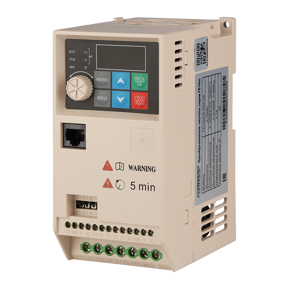  Преобразователь частоты FD10m-0.4G-2